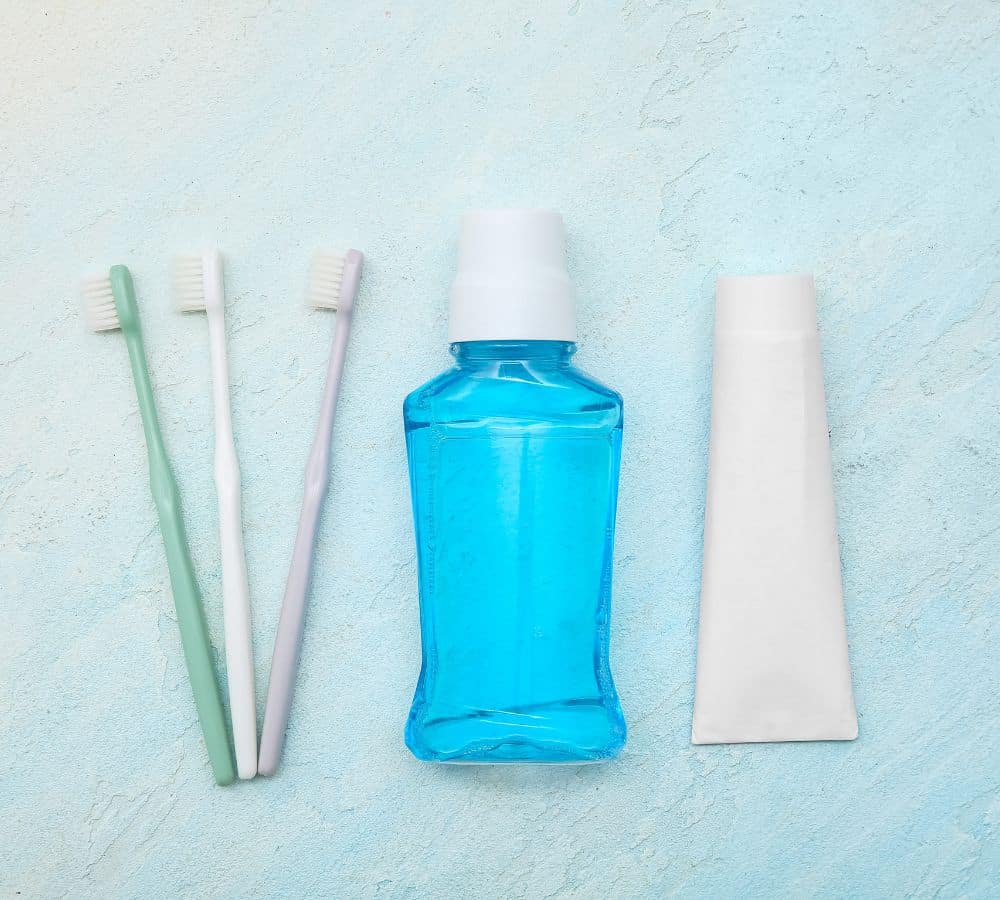 What is the ideal daily routine for oral hygiene?