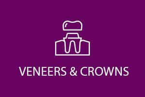 veneers and crowns