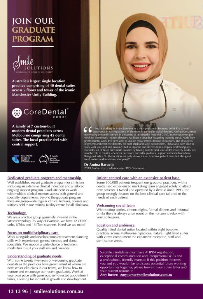 SS DentalGrauduateProgram AdvertA4 print