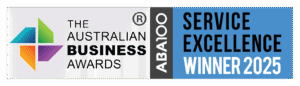 Australian Business Award Winner 2025 Service Excellence